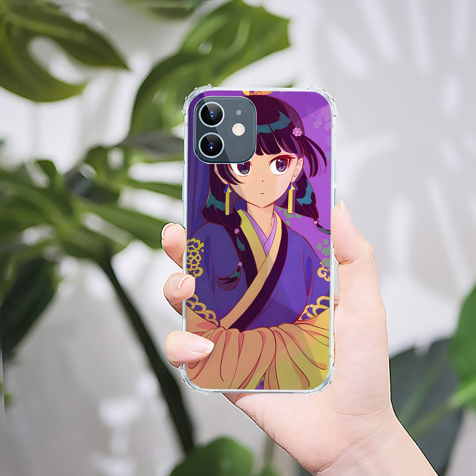 （画像用） 薬屋のひとりごと The Apothecary Diaries 【iPhone 12シリーズ対応】透明スマホケース（クリアソフトケース）
